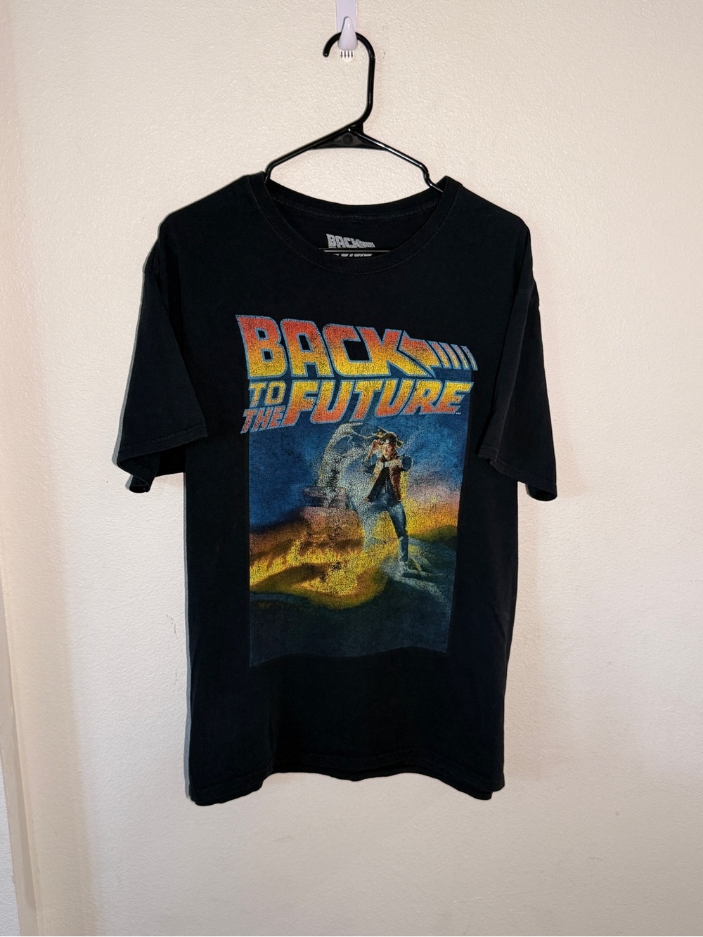 Back to the Future Graphic Tee - Black